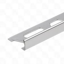 Schluter trim profiles have been a growing trend in the tile industry as alternatives to traditional bullnose shower niche with schluter metal edges | 17,221 schluter strips home design photos. Schluter Schiene E Stainless Steel Tile Trim Tiling Supplies Direct
