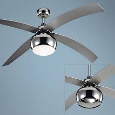 60 Monte Carlo Vios Nickel Ceiling Fan With Light Kit R2721 Lamps Plus Ceiling Fan Ceiling Fan With Light Ceiling Fan Design