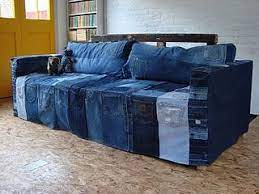 Jeans Project Denim Furniture Denim Decor Denim Diy