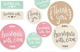 Editable box seals sticker template, printable packaging sticker design, gift package sticker, business thank you stickers, seller supplies. Free Printable Labels To Kick Up Your Packaging Handmade Collection Everythingetsy Com