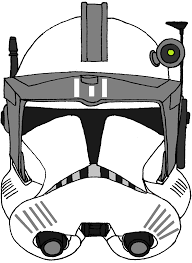 Printable lego clone trooper coloring page. Clone Trooper Commander S Helmet Kamino Guards Star Wars Images Star Wars Helmet Star Wars Clone Wars