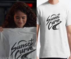 What was sunset curve like in the '90s? Julie And The Phantoms Season 1 Episode 1 Julie S White Sunset Curve T Shirt Shop Your Tv