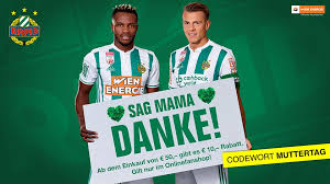 ʁaˈpiːt ˈviːn), commonly known as rapid vienna, is an austrian football club playing in the country's capital city of vienna. Sk Rapid Wien Am 12 Mai Ist Muttertag Mit Dem Facebook