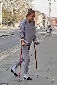 A24 i love the poem because it's obviously very much of its time, but it also has these universal themes about ambition and loyalty. Alicia Vikander 30 Makes Her Way To Her Hotel On Crutches Daily Mail Online