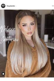 Vind fantastische aanbiedingen voor clip in hair extensions 22 inch. Santorini Blonde Superior 22 Silk Seamless Clip In Human Hair Extensions 230g Rooted Foxy Locks