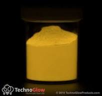 Orange Glow in the Dark & UV Powder - Zinc Sulfide