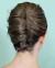 French Twist Updo With Bangs