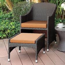 Create a patio paradise with outdoor patio furniture from kmart. Outdoor Chairs With Ottoman You Ll Love In 2021 Visualhunt
