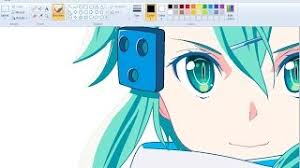 How to draw a sunset in ms paint. How To Draw Anime On Ms Paint