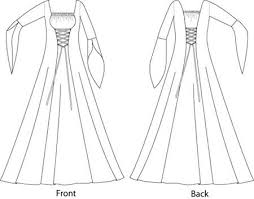Free Medevil Clothing Patterns Dealsonclothing Medieval Dress Medieval Dress Pattern Costume Patterns