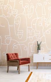 Try using patterned peel and stick wallpaper to mimic the look of more expensive materials such as marble. 6 Wallpaper Ideas To Create A Modern Living Room Hovia