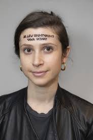 Installation view of the exhibition "Adrian Piper: A Synthesis of  Intuitions 1965-2016"