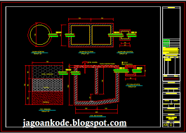 Posisi ini akan menghalau hawa rezeki yang akan masuk dalam ke rumah, sehingga berpontensi mendatangkan kemiskinan. Detail Septictank Gambar Kerja Autocad File Dwg Jagoan Kode