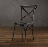 Restoration Hardware Kitchen Table Chairs Side Chairs Metal Side Chair