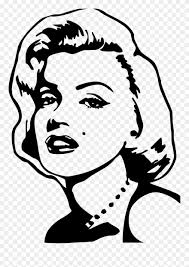 Celebrating beautiful, feminine, strong and talented women everywhere with this white flare dress pendant from the marilyn monroe collection from zales. Actor Clipart Chair Marilyn Monroe Drawing Outline Easy Png Download 1048658 Pinclipart
