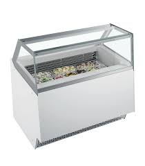 ISA ELEGANCE 10 Ice Cream Display - 10 Napoli Pans