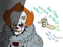 Eddie 3 By Buteonineowl Hey Mr Mob Your Little Boy Eddie Told Us All About His Membership In Your Clu Pennywise Funny Horror Pennywise The Dancing Clown