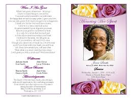 Funeral Program Examples Funeral Templates Free Funeral Program Template Free Memorial Cards For Funeral