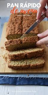 Pan Casero De Avena Sin Harina De Trigo Ni Levadura Muy Facil De Preparar No Requiere Amasado Receta Comidas Sin Harina Recetas De Comida Comidas Con Avena