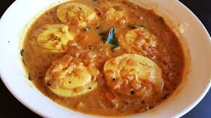 Egg Curry With Coconut Milk Gravy Kerala Style Youtube