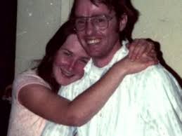 Colleen Stan embracing Cameron Hooker, photographed by Colleen's parents.  At the time of the photo, Hooker had been keeping Colleen as a sex slave  under his bed for four years, let out