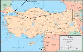If you can't find something, try yandex map of turkey or turkey map by osm. A Map Of Turkey Showing Main Locations Visited By Delegation Map Download Scientific Diagram