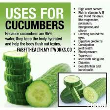 Uses For Cucumbers Gesundheitsprodukte Wasser Rezepte Gesundheit Und Wellness