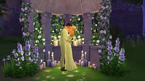 A breakdown of some of my favorite mods that enhance the romance in relationships for sims 4. Really Happy With How My Current Generation S Wedding Turned Out I Just Love Their Wedding Arch Thesims