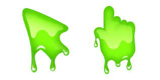 Green Slime Cursor Custom Cursor In 2021 Slime Green Custom