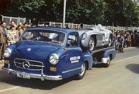 55 Mercedes Benz 300 Slr Renntransporter Rennwagen Formel 1