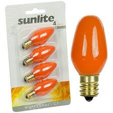 Sunlite 7c7 O Cd4 Incandescent 7 Watt Candelabra Based Https Www Amazon Com Dp B007rl094c Ref Cm Sw R Pi Dp U X Apca Night Light Bulbs Night Light Bulb