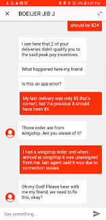 These Support Dudes Crack Me Up Now Give Me My Money Doordash