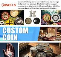 Coin Makers OEM ODM Custom Design Large Metal Souvenir Commemorative  Challenge Coins