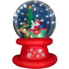 Robot Check Christmas Snow Globes Christmas Inflatables Snow Globes