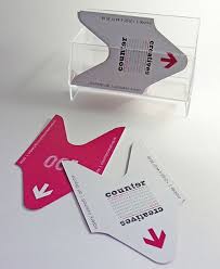 Our graphic & design studio provide cutting services of the special shape of business cards, invitations, labels and other. Cool Die Cut Business Cards