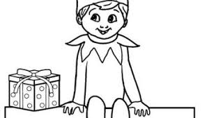 Then, you will find a picture of christmas story in the book of elf on the shelf coloring pages. Elf Coloring Pages Gallery Whitesbelfast Com