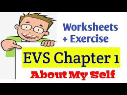 Evs Chapter1 About My Self Worksheets Exercise For Kg Ukg 1 Cbse And Icse Board Youtube In 2020 Worksheets Kids Education Self