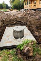 The install requires a 5/8 hole to be drilled through either the top of the tank or lid. 4 Faqs About Finding Septic Tank Lids Hemley S Septic