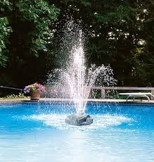 Swimline Triple Tier Rock Swimming Pool Fountain Swimming Pool Fountains Pool Fountain Pool Landscaping