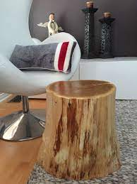 Using natural branches and other parts of trees. Stump Side Table Log Furniture Tree Trunk Table Eco Friendly Furniture Rustic Furniture Salvaged Coffee Coffee Table Coffee Table Wood Stump Coffee Table