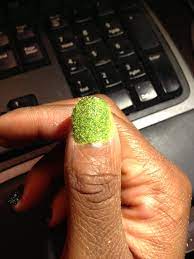 Diy Velvet Mani Flocking Powder From Michael S Scrapbook Section Velvet Nails Michaels Scrapbook Green Velvet