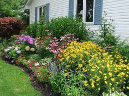 Cottage Garden Border Ideas Completed With Various Kind Of Beautiful Plans Small Gardens Engli Cottage Garden Plan English Garden Design English Cottage Garden