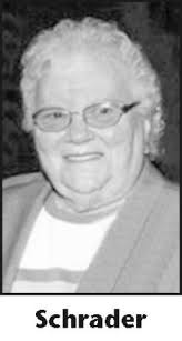 BERNICE SCHRADER Obituary (1929