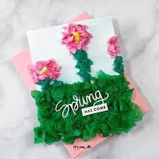 Today i have some simple card making ideas to share that you can start using right away! Tissue Paper For Handmade Cards And Paper Crafts