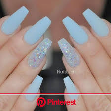 So, girls, i cannot imagine what is stopping you from getting these amazing designs. A Round Up Of The 50 Prettiest Matte Nails On Pinterest Blue Acrylic Nails Blue Coffin Nails Coffin Nails Glitter Clara Beauty My