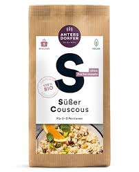 Couscous wird aus hartweizengrieß hergestellt und ist vorallem in der nordafrikanischen küche zuhause. Susser Couscous Antersdorfer Muhle
