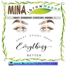 Mina Ibrow Henna Henna Color Henna Brows Brow Tinting