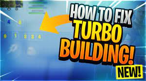 How To Fix The Turbo Build Glitch Fortnite Mobile Turbo Build Glitch Update Youtube Fortnite Turbo Tech Company Logos