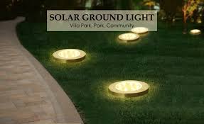 Solar Led Ground Light Sensor Outdoor Garden Pathway Lawn Landscape Decoration Lamp Yard Deck Stairs Night Step Light Waterproof Solar Lamps Aliexpress