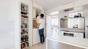 Ketika ruangan dapur pada apartemen menjadi satu dengan ruang keluarga dan ruang makan maka perlu perlu pertimbangan. 14 Inspirasi Desain Dapur Mungil Dan Minimalis